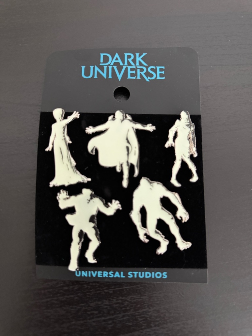 Universal Monsters Glow in the Dark Pin Set